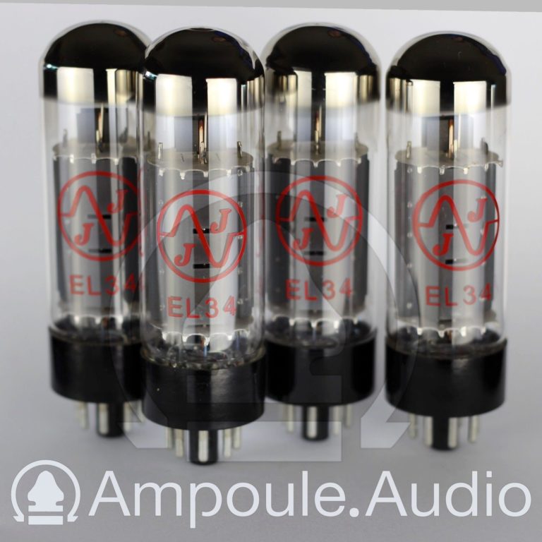 Valvole EL34 (6CA7) JJ - Quad Matched, Nuove, Testate, Per Amplificatori Chitarra - 3